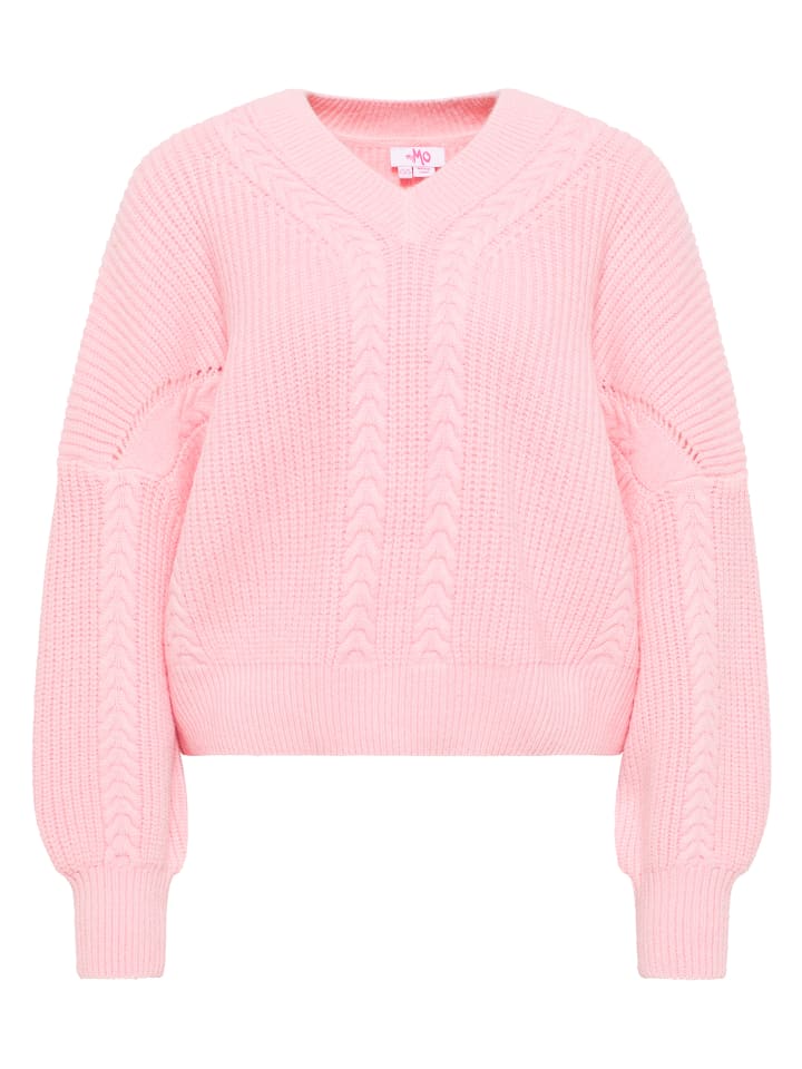 Damen Strickpullover in Hellrosa