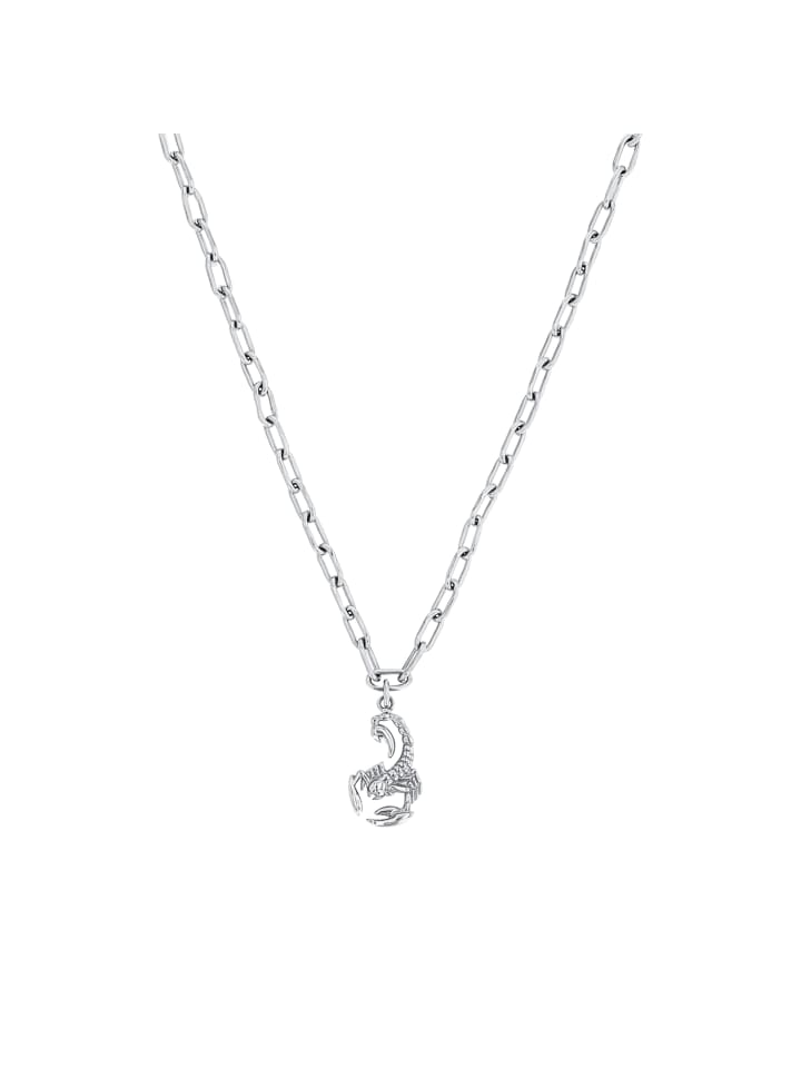 Kette mit Anhänger Edelstahl in Silber