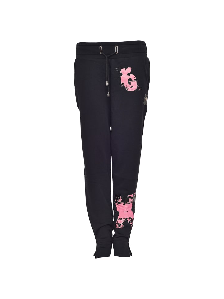 X Jogginghose Schwarz Pink
