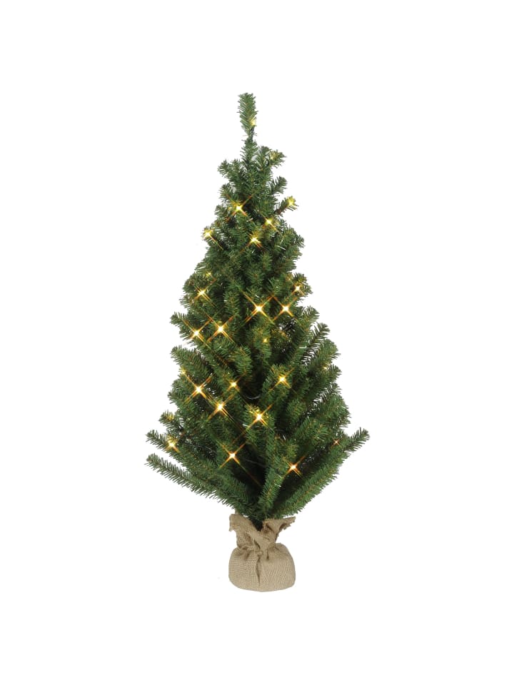 LED Weihnachtsbaum Toppy 90cm in Grün