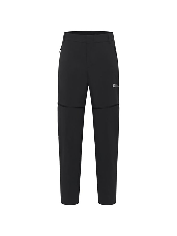 HIKEOUT ZIP AWAY PANTS M in Schwarz