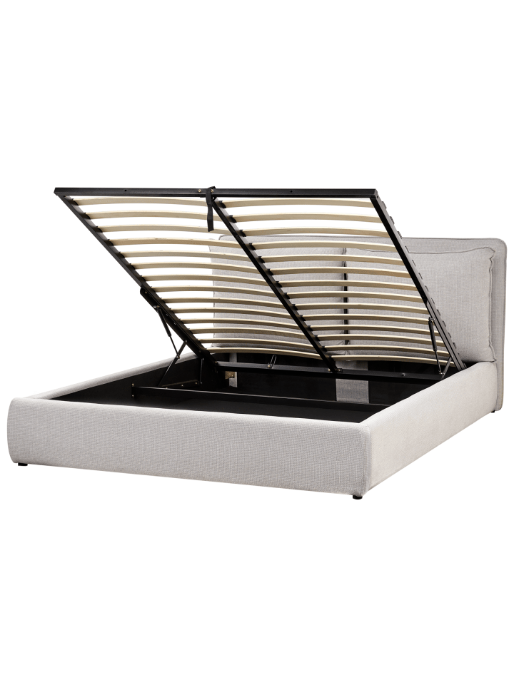 2-tlg Doppelbett BAJONNA in Grau