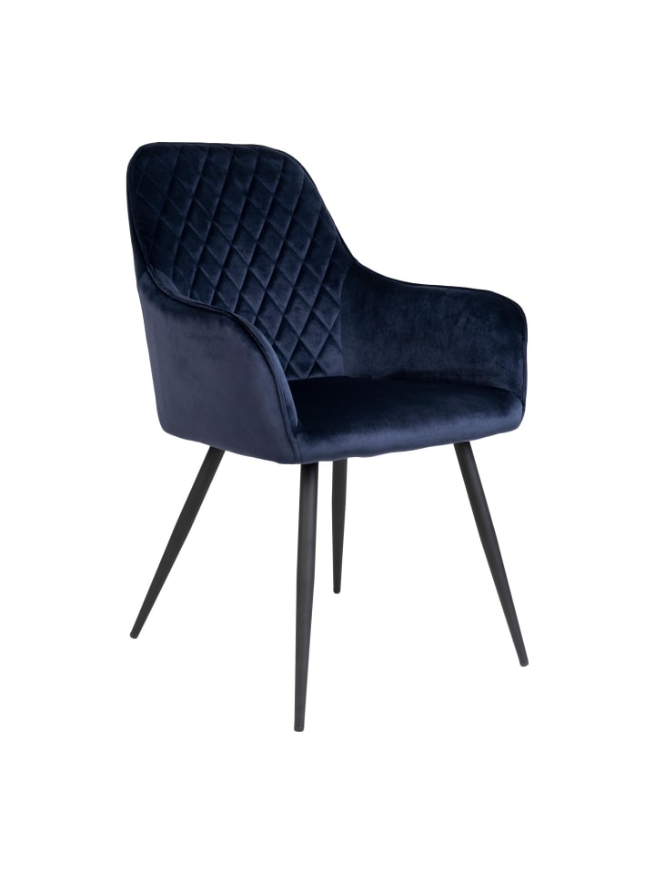 Esszimmerstuhl Hasse Blau 2er Set