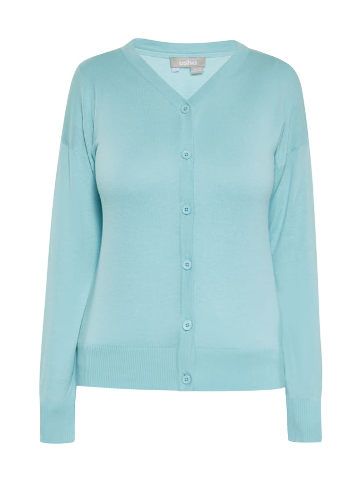 Damen Cardigan in AQUA