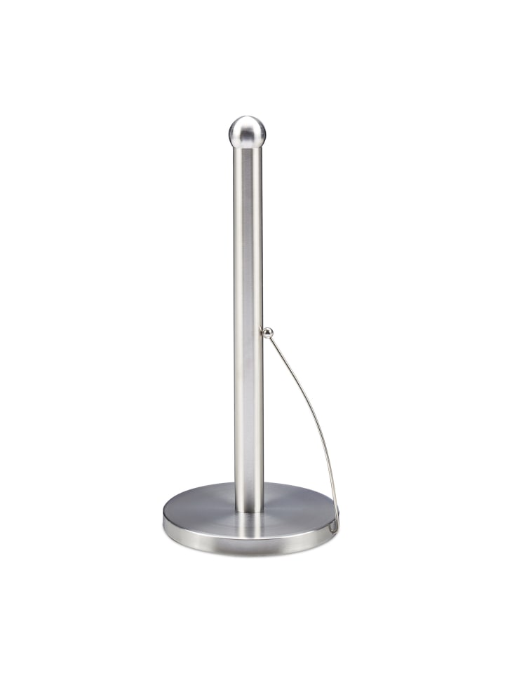 Küchenrollenhalter in Silber