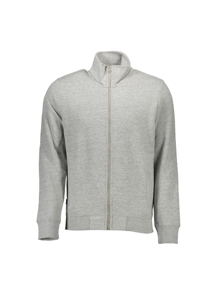 Grau Baumwolle Herren Sweatshirt