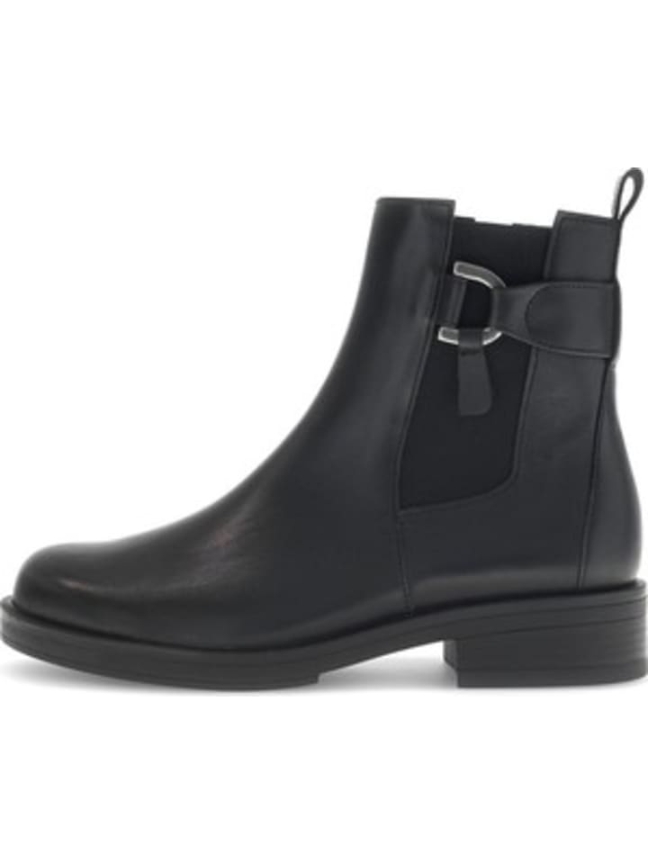 Klassische Stiefelette in schwarz