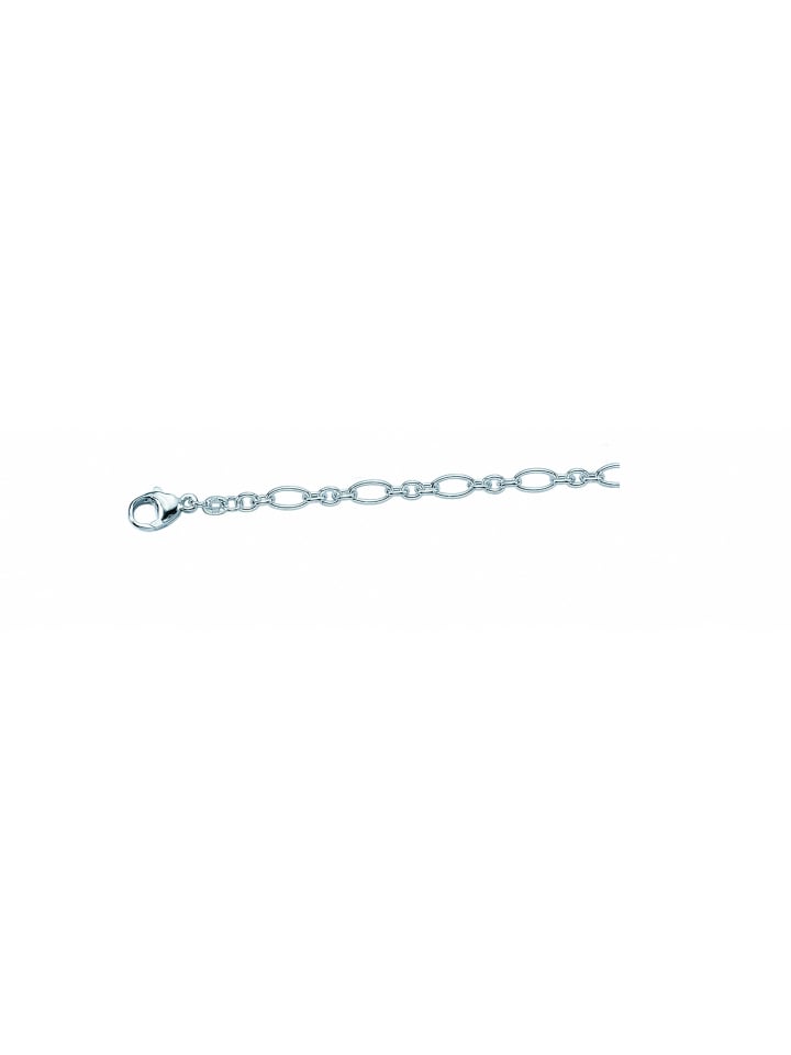 Damen 925 Silber Armband 19 cm Ø 3,2 mm in silber