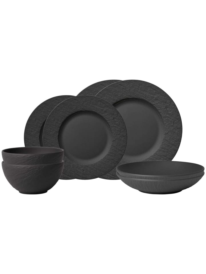 8-tlg. Einsteiger-Set Manufacture Rock in in schwarz