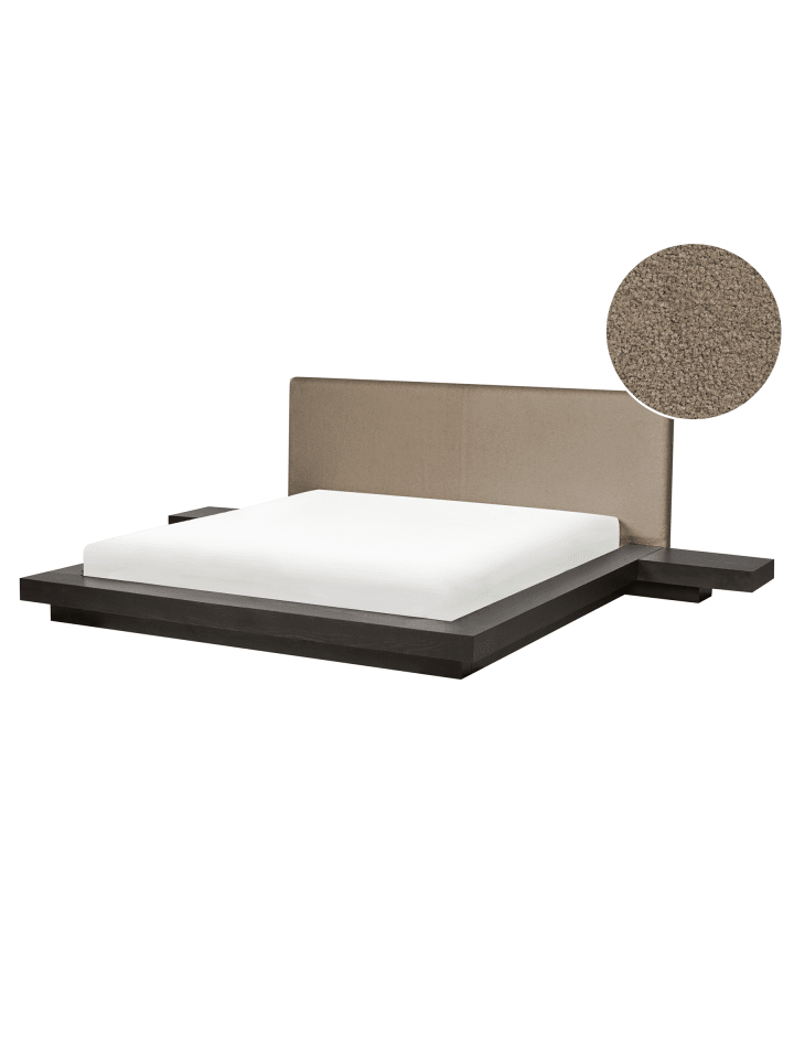 11-tlg Wasserbett ZEN in Braun/Beige