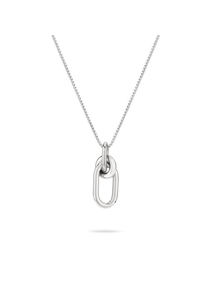 Halskette Modern Knot in silber