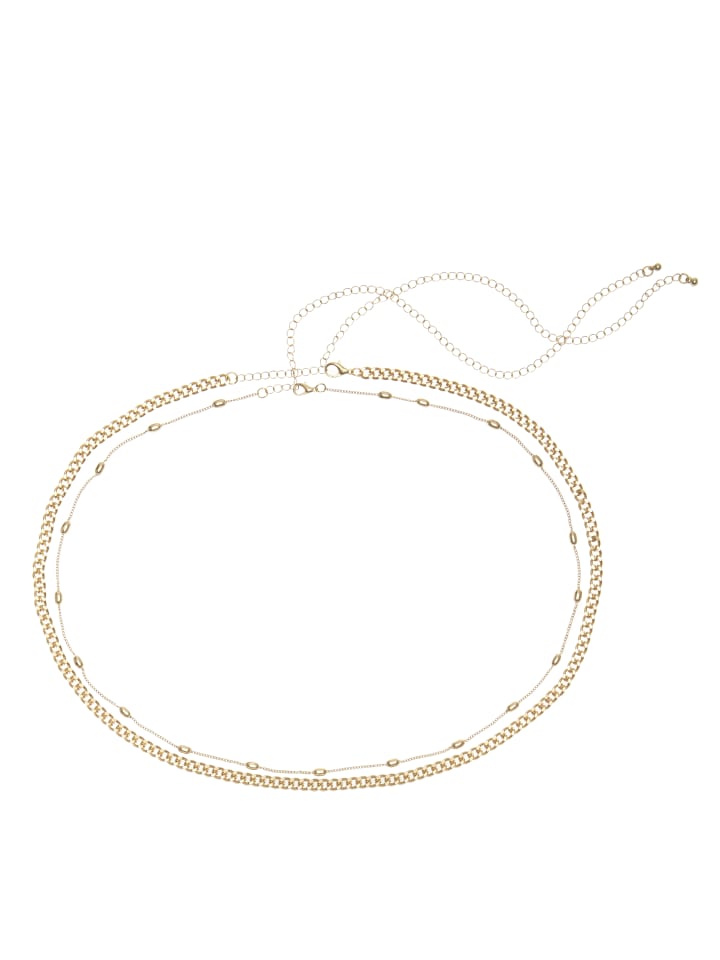 Bauchketten Set in goldfarben