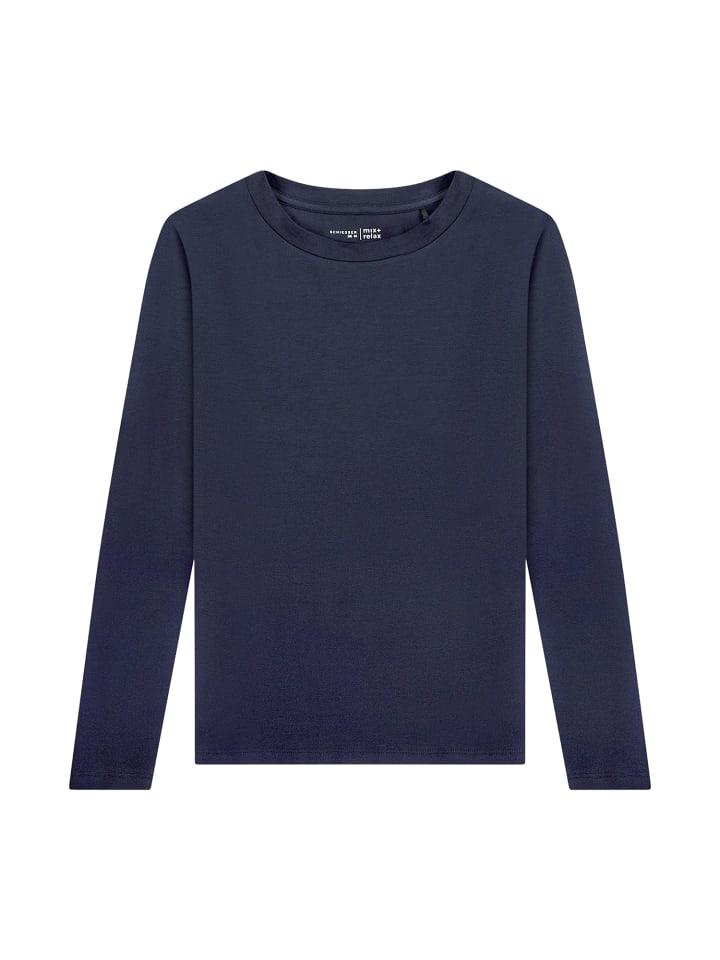 Pyjamaoberteil Mix Relax in deep blue