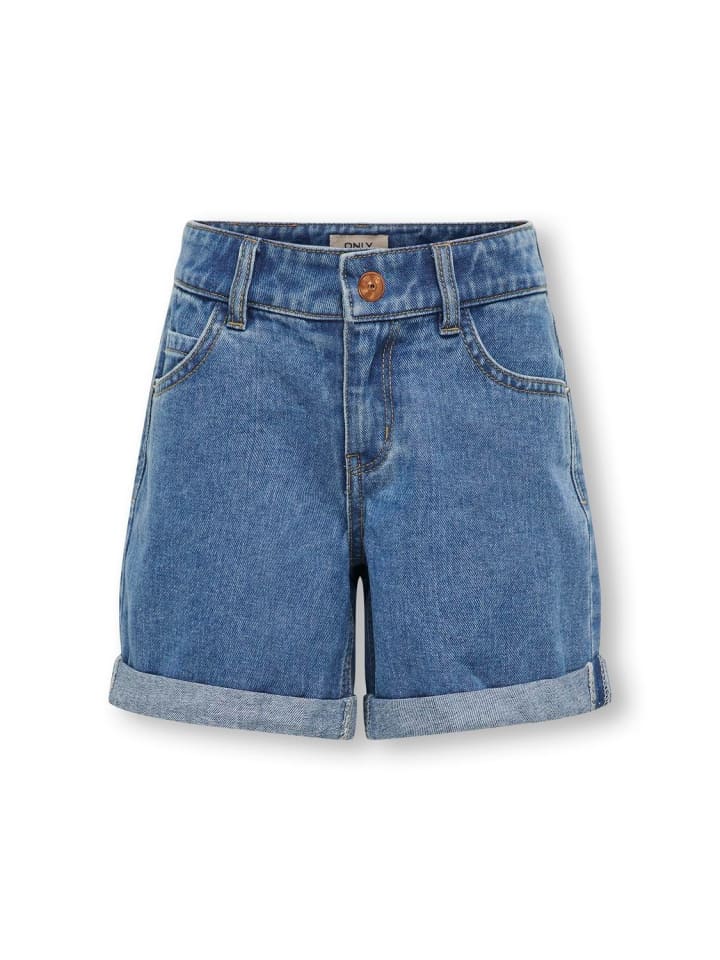 Denim-Shorts Kogvega in medium blue denim