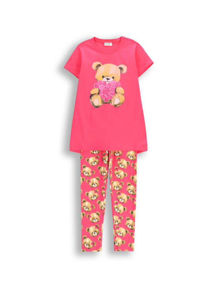 Mädchenpyjama in rosa