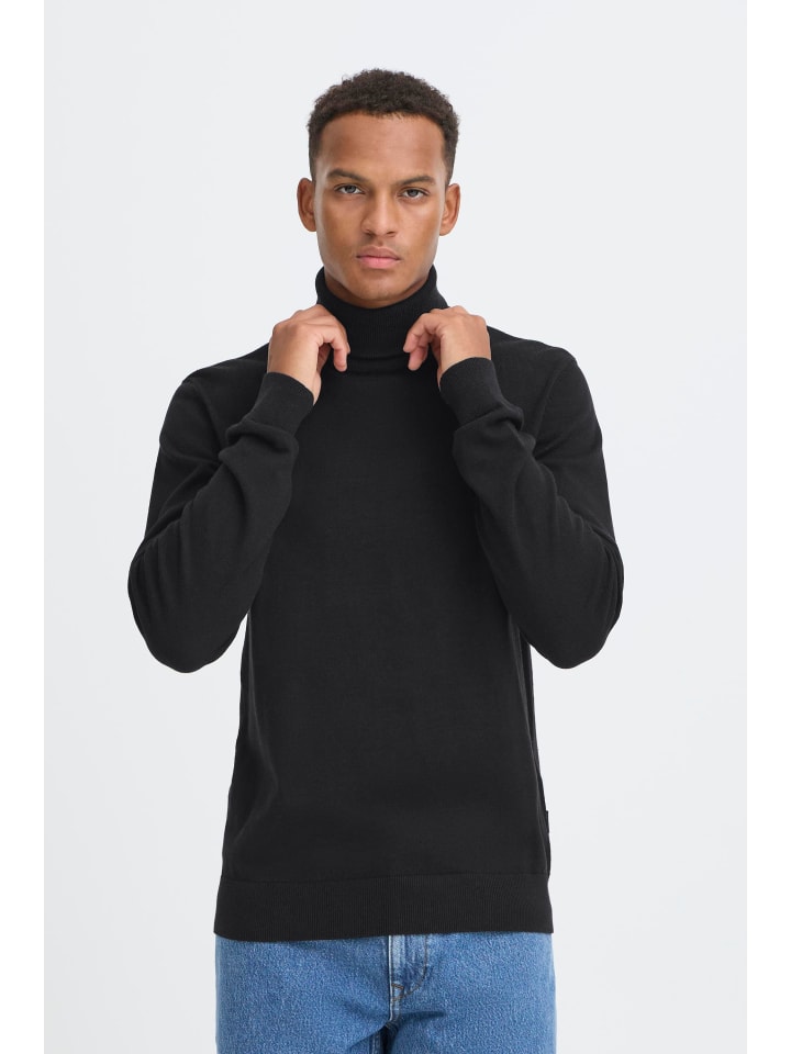 Rollkragenpullover BHBryan in Schwarz