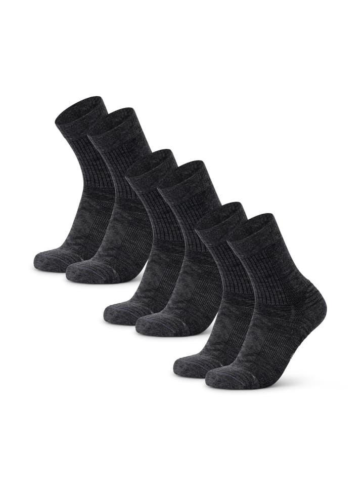 Socken Light Hiking Crew in dark grey