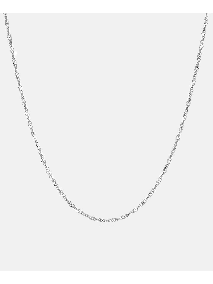 Halskette aus 585 Weißgold