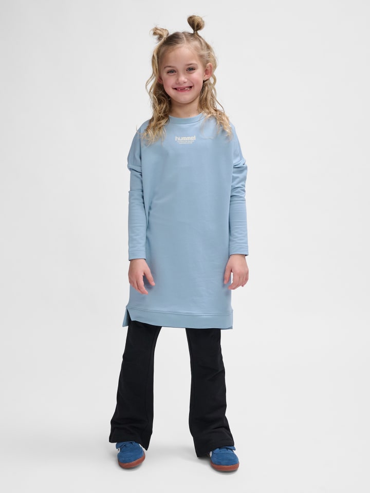 Reißverschluss Kleid Hmlzippi Mädchen in ASHLEY BLUE