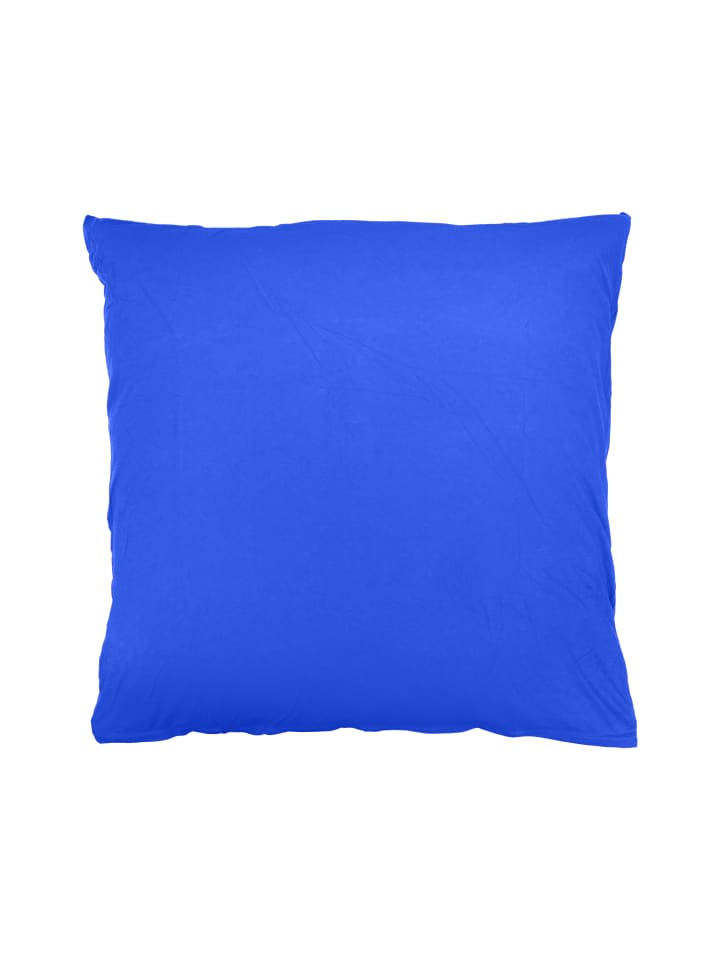 Exclusiv Edel-Jersey Kissenbezug in royal