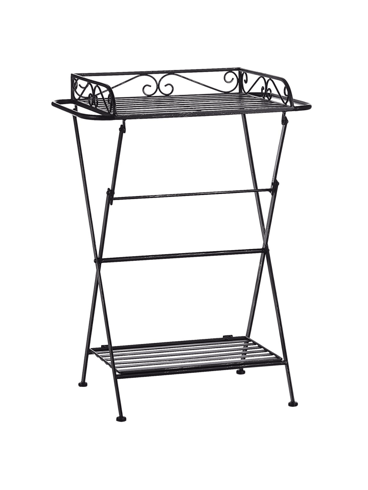 Beistelltisch ANCUD in Schwarz - (W) 35 x (H) 73 x (L) 40 cm