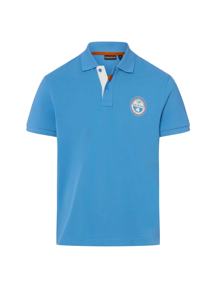 Poloshirt Clanis in blau