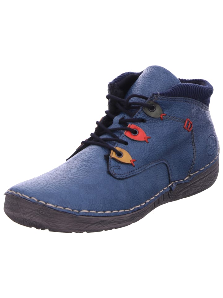 Boots in blau