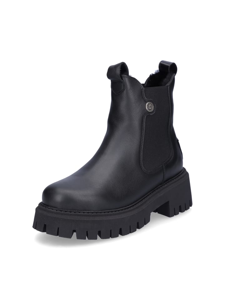 Chelsea Boot Cyntia Igloo in Schwarz