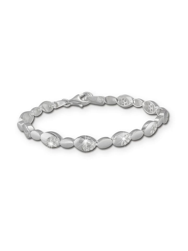 925 Sterling Silber Damen SilberDream Armbänder Ovaloval ca. 18,8cm