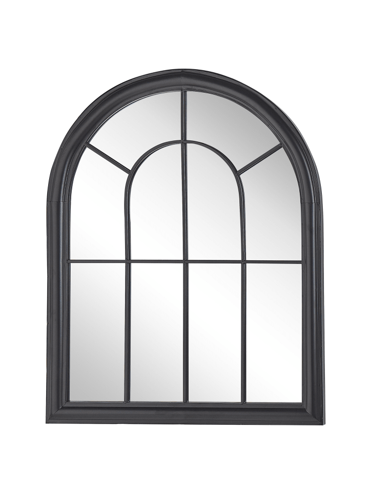 Wandspiegel EMBRY in Schwarz - (W) 69 x (H) 89 x (L) 5 cm Vertikal