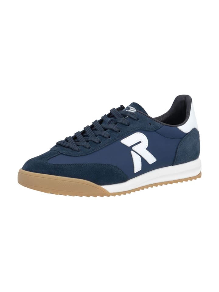 Sportliche Schnürschuhe in Blau