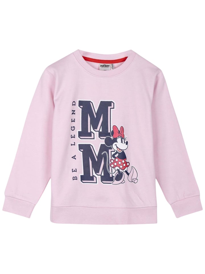Sweatshirt Disney Minnie Mouse in Rosa