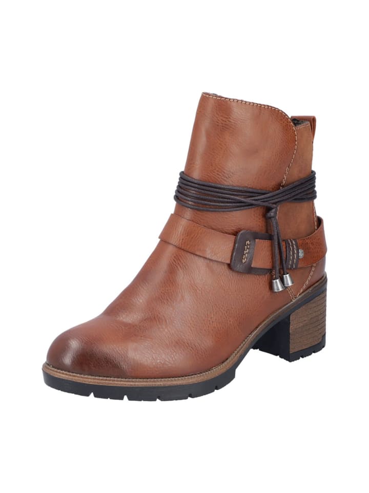 Klassische Stiefeletten in Braun