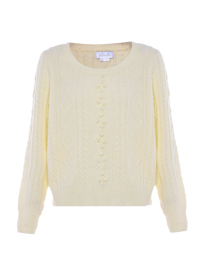 Damen Sweater in WOLLWEISS