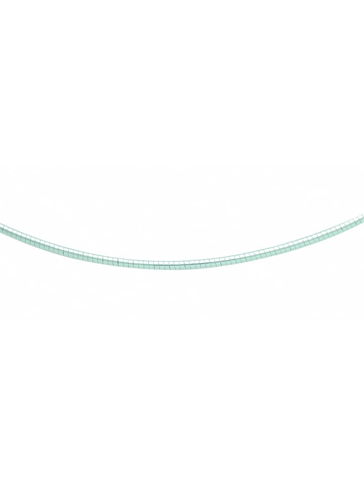 Damen 925 Silber Tonda Halskette 42 cm in silber