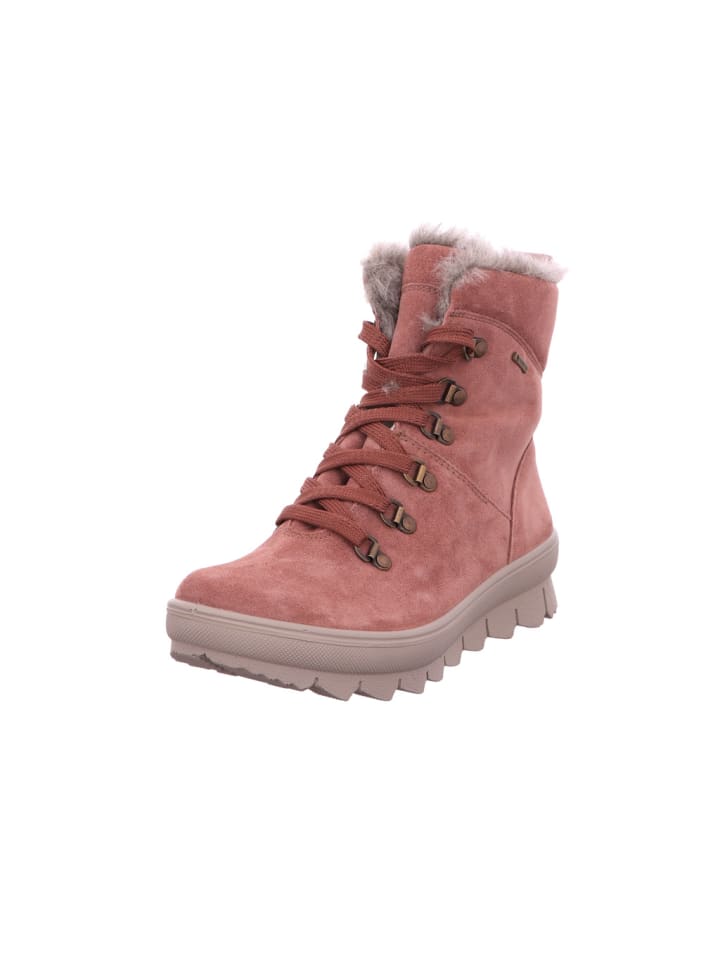 Winterstiefel in lila