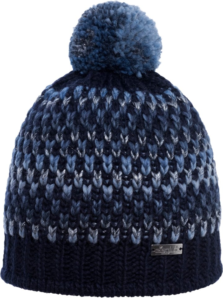 Strickmütze in blau