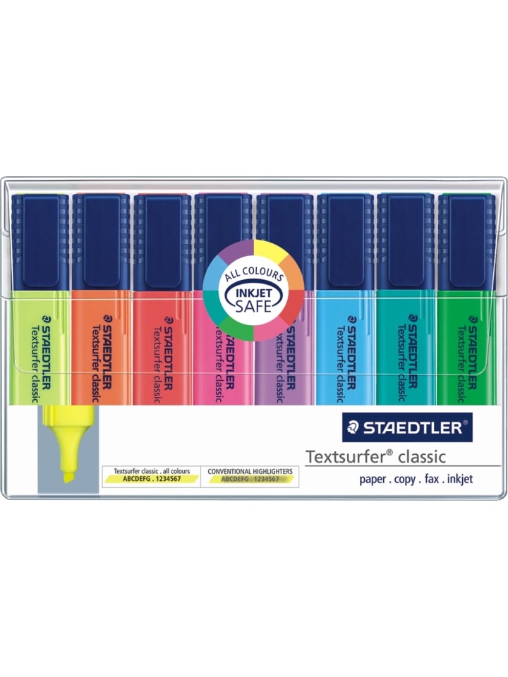 Textmarker Textsurfer classic 8-er Etui