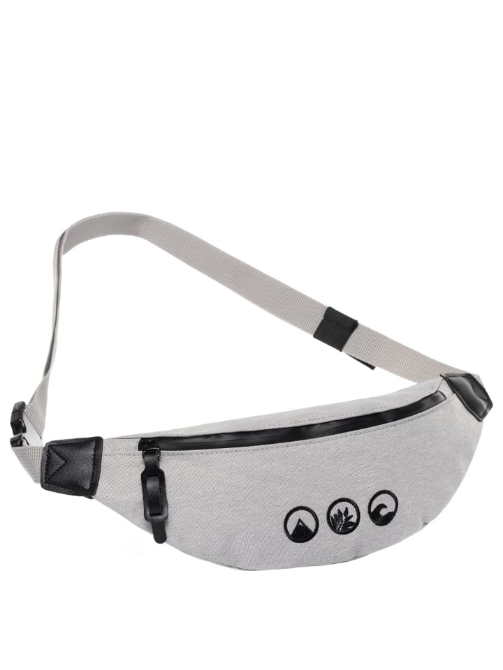 Bauchtasche Brusttasche groß Sling Bag, Bauchtasche ALANI white in weiß