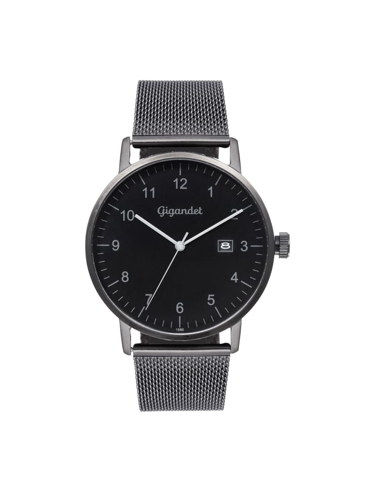 Quarzuhr "MINIMALISM" in Schwarz