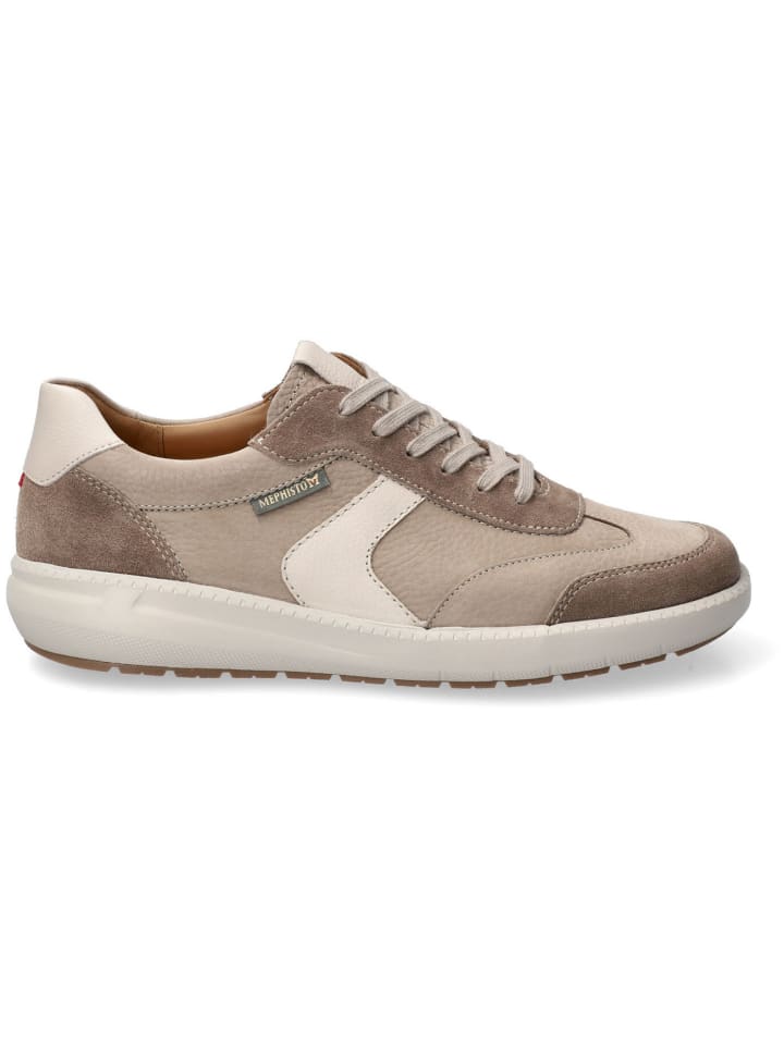 Sportlicher Schnürschuh in grau