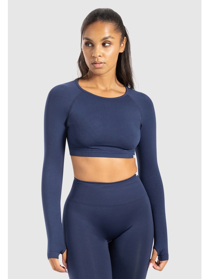Longsleeve Linnea in Marineblau