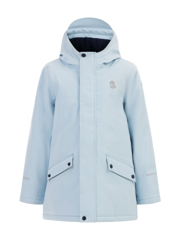 Jungs Winterjacke in Eisblau