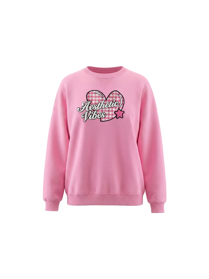 Women Sweatshirt in Pink