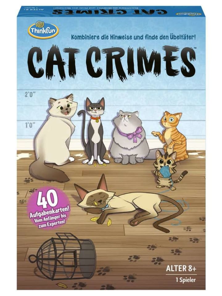 Thinkfun Logikspiel Cat Crimes in bunt