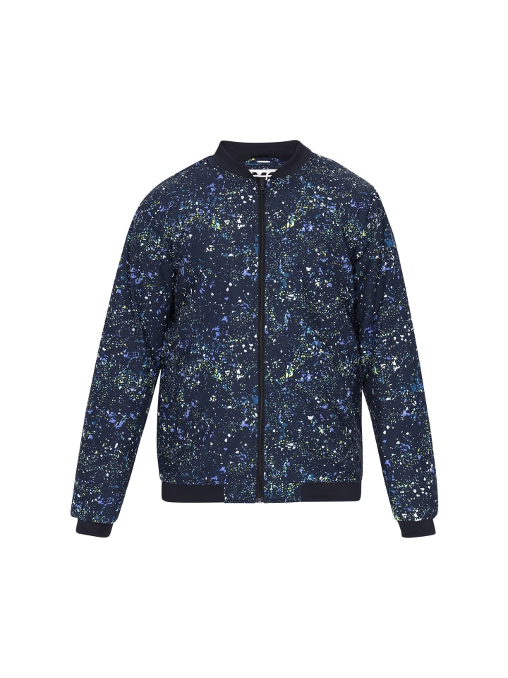 Men Jacket in navy multicolor