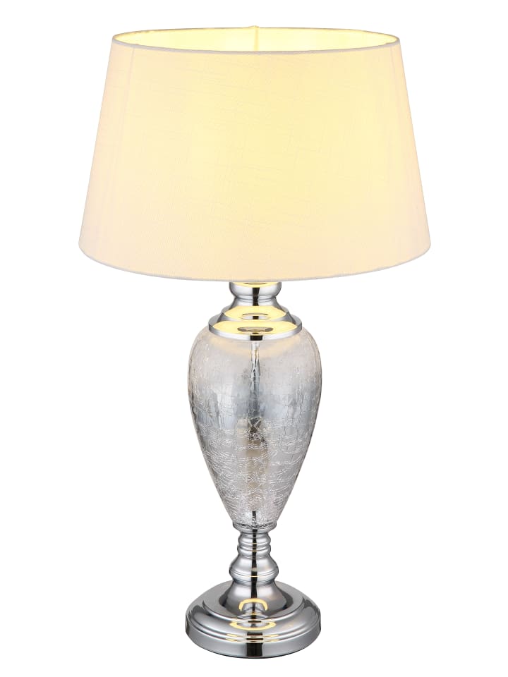 Tischleuchte "LEILA" in silver