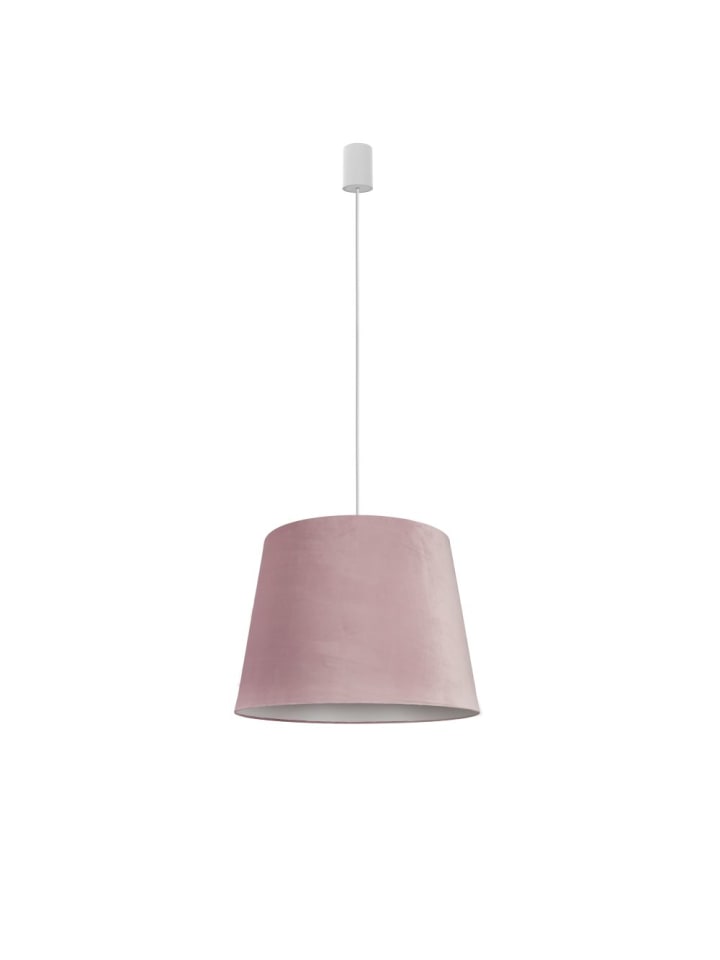 Pendelleuchte Ø 44.5 x (T)176 cm in Weiß Rosa