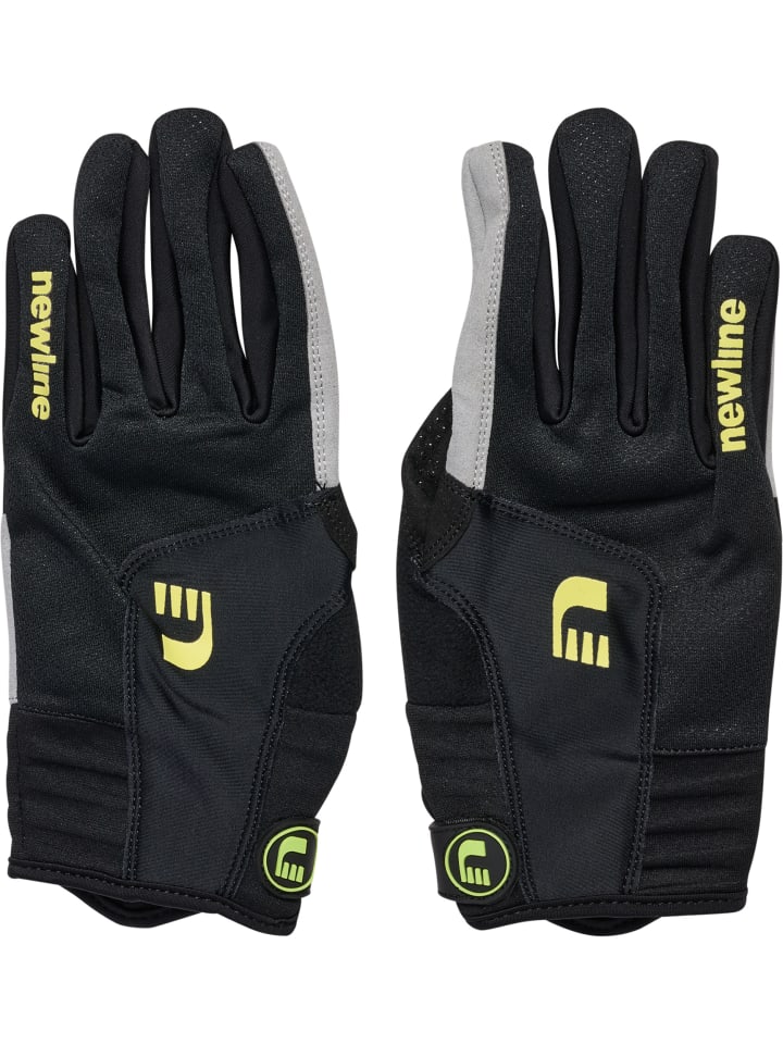 Handschuhe Bike Grip Erwachsene in BLACK/FIESTA_CAZOO