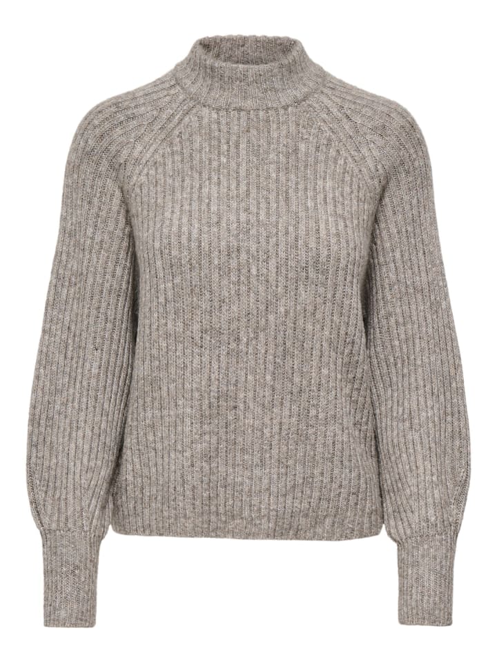 Strickpullover in Silver Mink